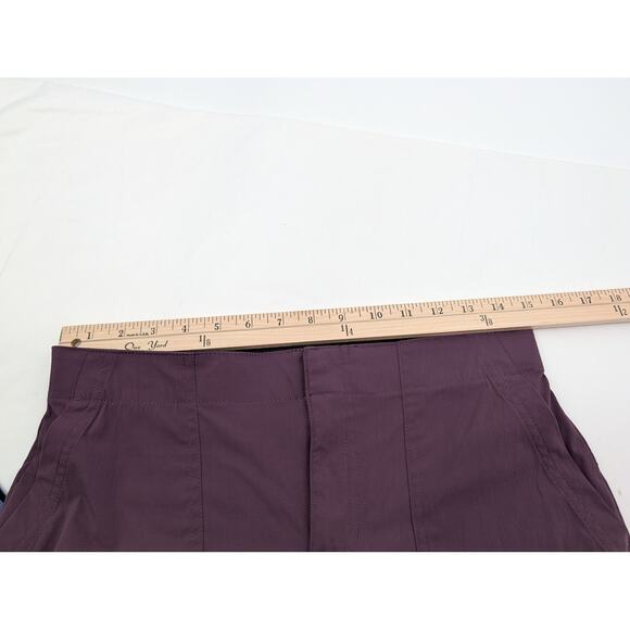 BUNDLE! Eddie Bauer Womens 4 Shorts Nylon Blue Purple Hiking Camping Fishing - Picture 7 of 10
